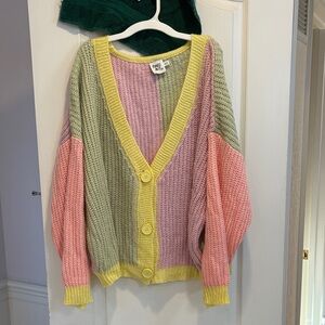 Princess Polly Multicolor Knit Cardigan
